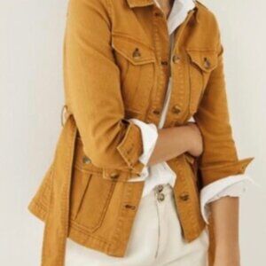 Avec Les Filles Mustard Jacket - Anthropologie NWT